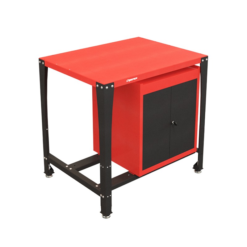 میز کار ساده با کمد