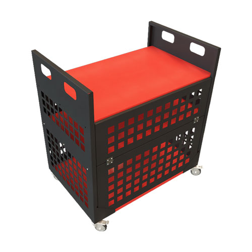 ترولی-گاری دو طبقه دو طرفه